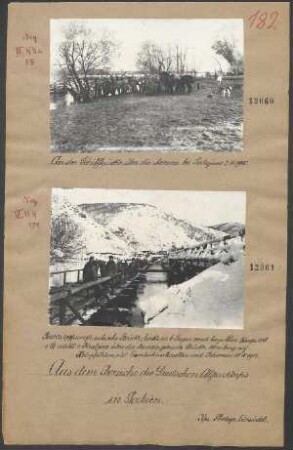 An der Schiffbrücke über die Morava bei Svilajnac