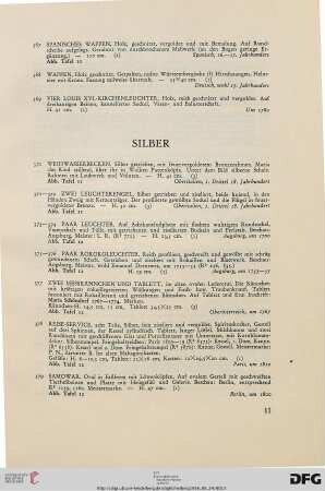 Silber (Nr. 370-379)