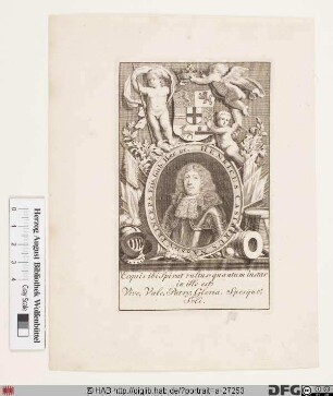 Bildnis Heinrich Casimir II., Fürst von Nassau-Diez