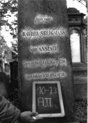Grabstein A II/10/13 (Detailaufnahme 1)