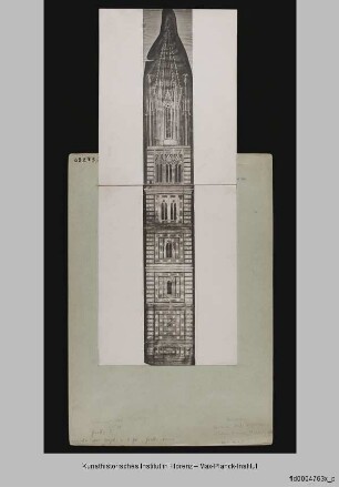 Aufriss eines Campanile