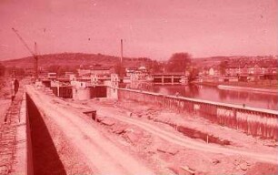 Esslingen, oberer Vorhafen, flussabwärts
