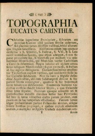 Topographia Ducatus Carinthiae