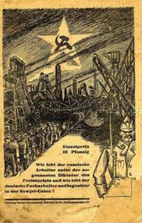 Nationalsozialistische Propagandaschrift über die Lebensbedingungen in der Sowjetunion