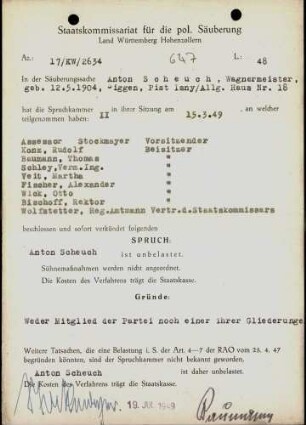 Scheuch, Anton