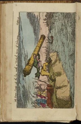 The Baron Jumpes into the Sea ...