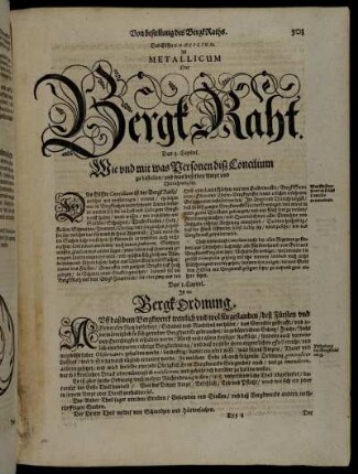 Das Eilffte Concilium Ist Metallicum Oder Bergk Raht.