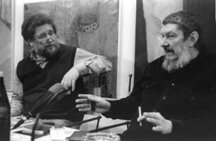 Brecht-Haus : Im Brecht-Haus: "Poesiealbum" mit Richard Pietrass und Franz Hodjak