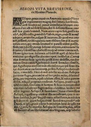 Fabvlarvm Qvae hoc libro continentur interpretes atq[ue] authores. Sunt hi Guilielmus Goudanus Hadrianus Barlandus Erasmus Roterodamus, Aulus Gellius Angelus Politianus Petus Crinitus Ioannes Antonius Campanus Plinius Secundus Nouocome[n]sis