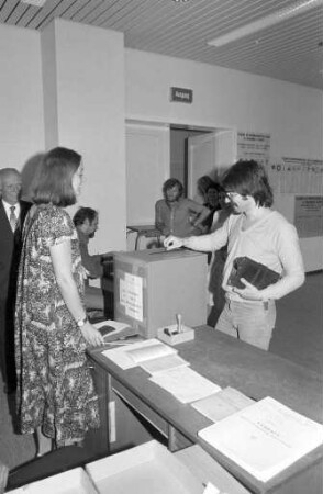 Europawahl am 10. Juni 1979