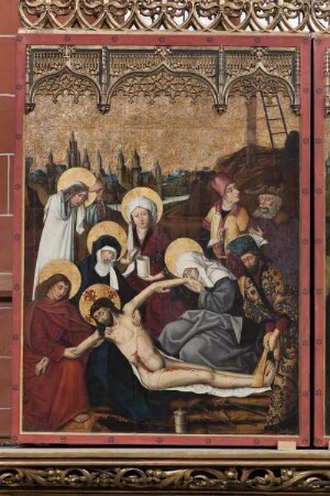 Hochaltar des Frankfurter Doms — Altarflügel (Außenseite)