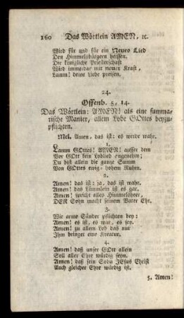 24. Offenb. 5,14. ...
