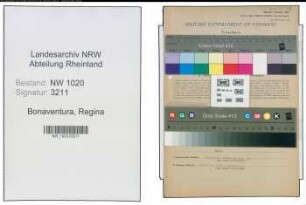 Entnazifizierung Regina Bonaventura , geb. 27.02.1905 ()