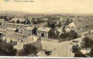 Ansicht des Stadtviertels "Fabert" in Sedan