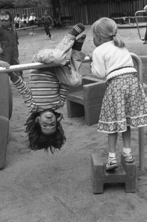 Kinderspielplatz im Karlsruher Stadtgarten