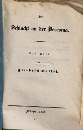 Die Schlacht an der Beresina