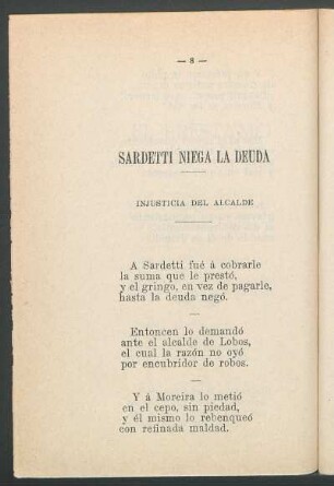 Sardetti niega la deuda : Injusticia del alcalde