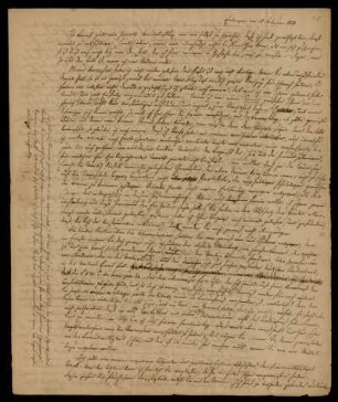 18: Brief von Georg Friedrich Puchta an Gustav Hugo, Erlangen, 15.2.1828