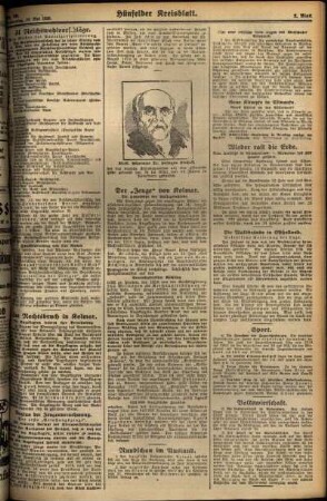 Zweite Ausgabe vom Donnerstag, den 10. Mai 1928.
