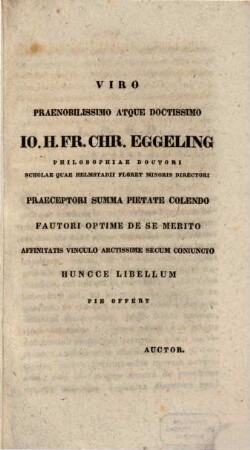 De punctione vesicae urinariae : Diss. inaug. med. chir.
