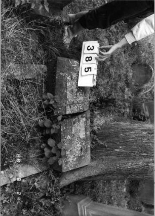Grabstein 385 (Index: 100095442) Zustand: Fragment: Grabstein 385