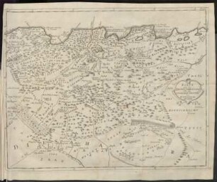 Karte von der Provinz Constantina oder der ostlichen Provinz des Koenigreichs Algier