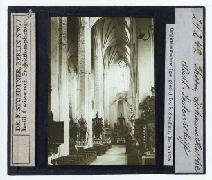 Thorn, St. Johannis : Innenansicht, Blick nach O