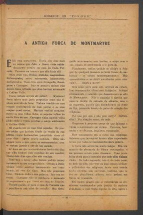 A antiga forca de Montmartre