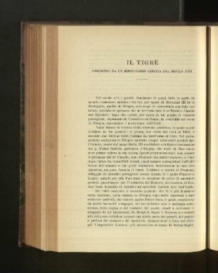 Il tigre