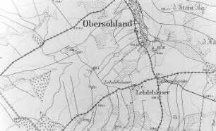 Sohland a. Rotstein. Meßtischblatt, Sect. Löbau, 1884 (Sign.: VII 167.14)