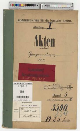 Gefangenen-Fürsorge. Fonds: Bd. 5