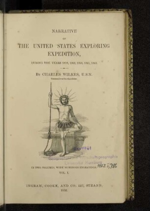 Vol. 1: Narrative of the United States exploring expedition, during the years 1838, 1839, 1840, 1841, 1842
