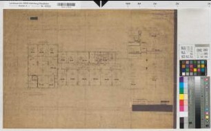Arnsberg, Verwaltungsgericht, 1. Obergeschoss, Grundriss