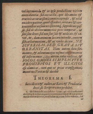 Theorema I. - V. Et Postremum.