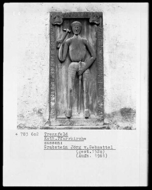 Grabstein Jörg von Gebsattel (gest. 1520)