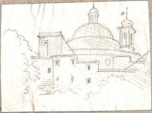 Neureuther, Eugen Napoleon; u. a. Deutschland; Griechenland; Italien; Schweiz; Studien- und Reiseskizzen - Gebäude (Teilansicht)
