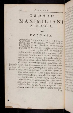 646-671, Oratio pro Polonia