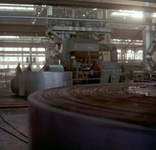 VEB Eisenhüttenkombinat Ost. Kaltwalzwerk, Produktionshalle : Eisenhüttenstadt. VEB Eisenhüttenkombinat Ost. Kaltwalzwerk, Produktionshalle