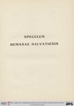Speculum humanae salvationis