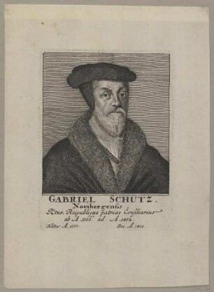 Bildnis des Gabriel Schütz