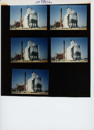 Müll- und Klärschlamm-Verbrennungsanlage, Krefeld, 1995