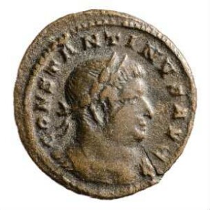 Münze, Follis (Follaro), Aes 3, 310 - 311 n. Chr.