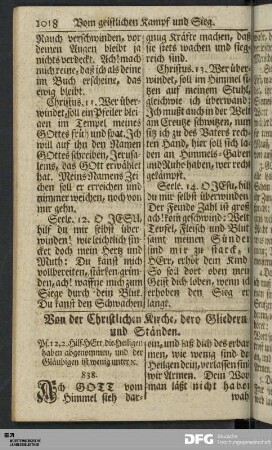 Von der Christlichen Kirche [...].