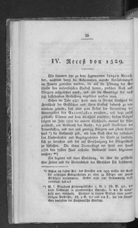IV. Receß von 1529.