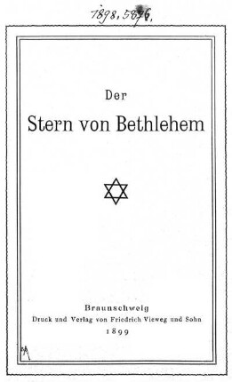 Der Stern von Bethlehem