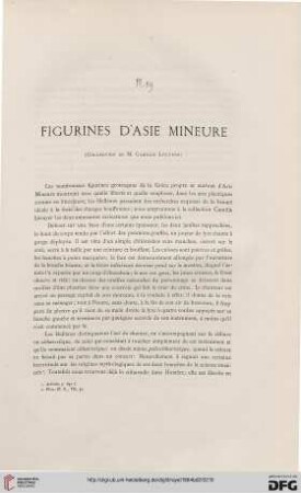 Figurines d’Asie mineure