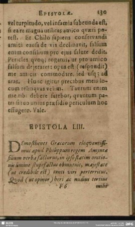 Epistola LIII.