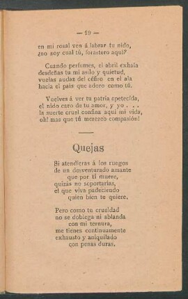Quejas