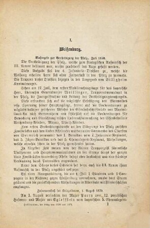 Antheil des 2. Bayerischen Armee-Corps an dem Feldzuge 1870 - 1871 gegen Frankreich