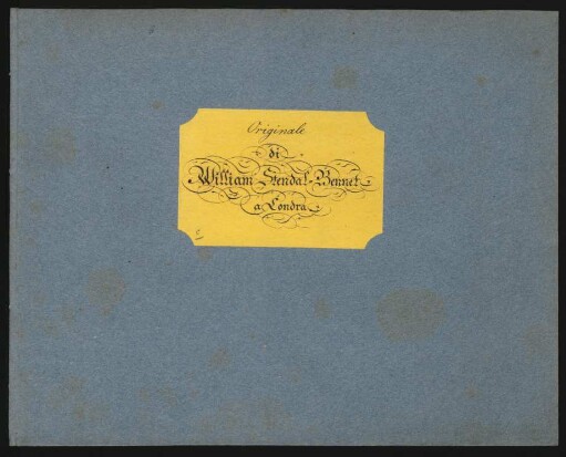Three Diversions. Auszüge; pf 4hands; a-Moll; WilB Op. 17; op.17